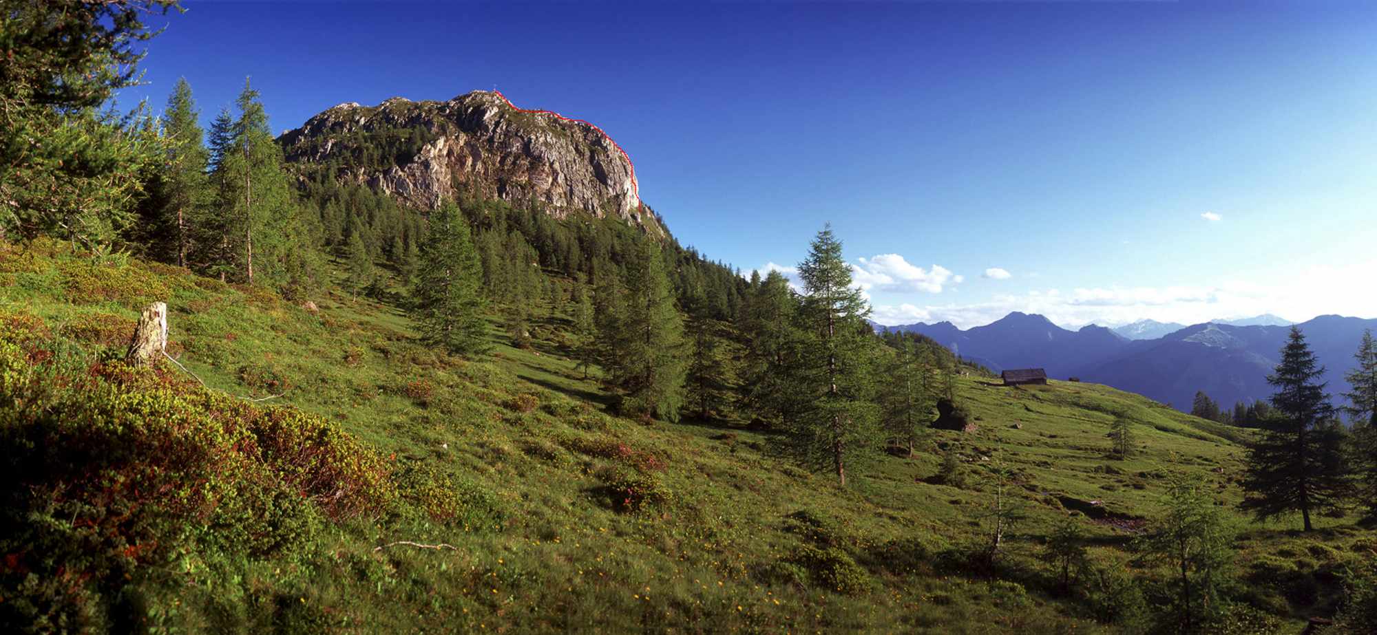 Blick auf den Saukarkopf