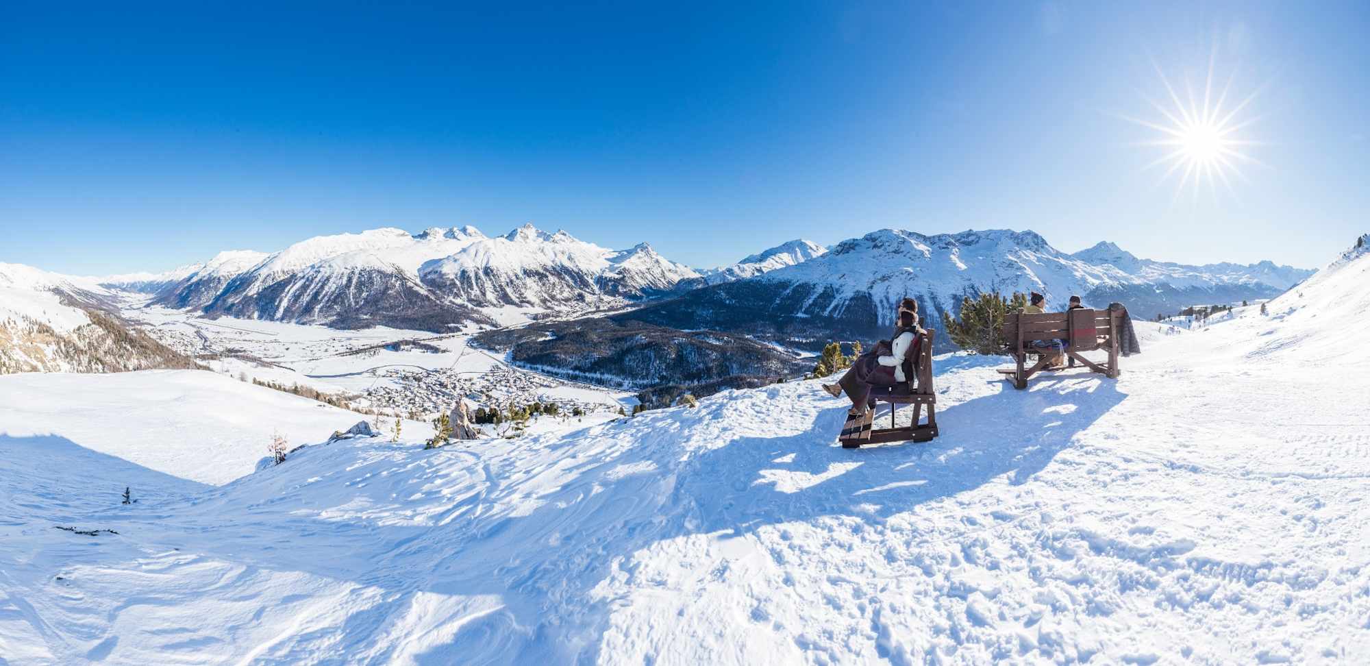 Toller Rastplatz am Winterwanderweg