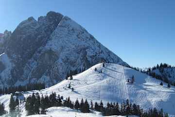 Die Gablonzer Hütte ist im Winter ein beliebter Standort
