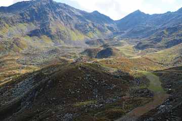 Die Ascherhütte schon in Sicht.