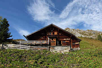 Die Draugsteinalm-Schrambachhütte