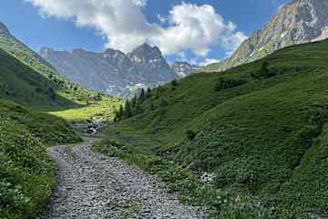 Wanderung zur Baumgartalm in den Lechtaler Alpen