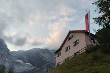 Aufstieg zur Berglühtte