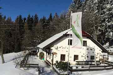 Eidenberghaus im Winter