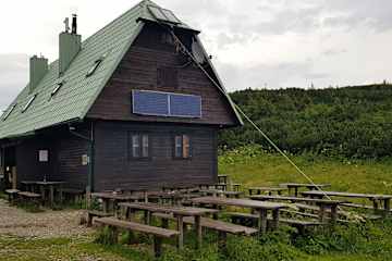 Die Neue Seehütte auf der Rax in Niederösterreich