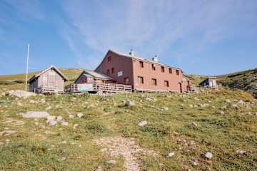 Das Graf-Meran-Haus auf 1.836m Höhe