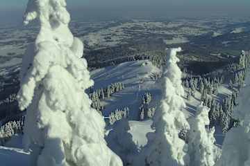 Grüntenhütte im Winter