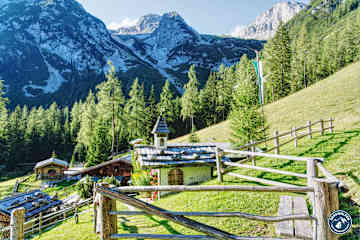 Die wunderschöne Umgebung der Lärchbodenalm