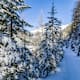 Winterwanderung zur Aussichtsplattform Adlerblick von Feichten im Kaunertal