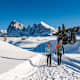 Winterwanderung zum Mont Sëuc auf der Seiser Alm