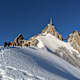 Mont Blanc vom Col du Midi (Trois Monts Route)