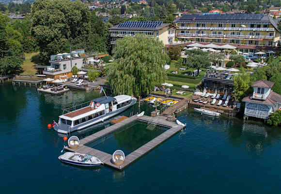 KOLLERs Hotel Luftaufnahme