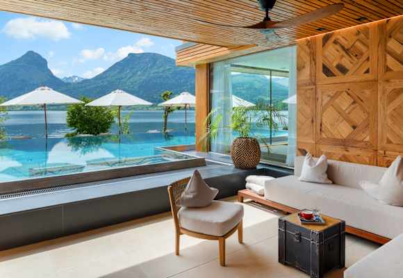 Hotel Seevilla Ausblick