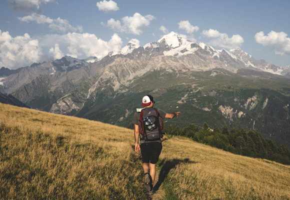 Unterwegs am Mestia-Ushugli-Trek