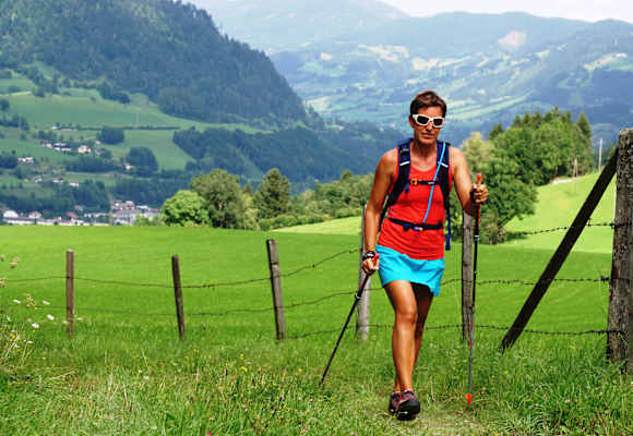 Speed-Hiken: Schnelles Gehen am Berg