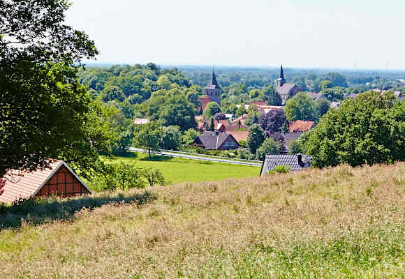 Blick auf Brochterbeck 