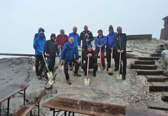 Neue Seethalerhütte Baubeginn