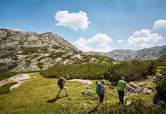 Wanderer im Tennengebirge
