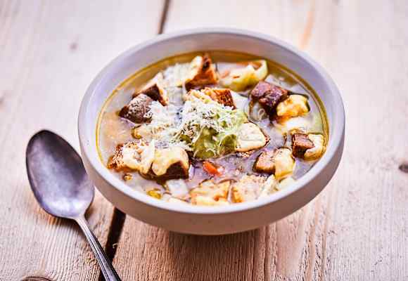 Rezept: Bayerische Brotsuppe