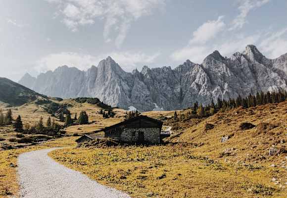 Ernst wandert weit Karwendel