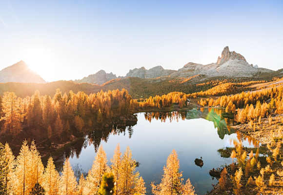  Lago Federa in Cortina