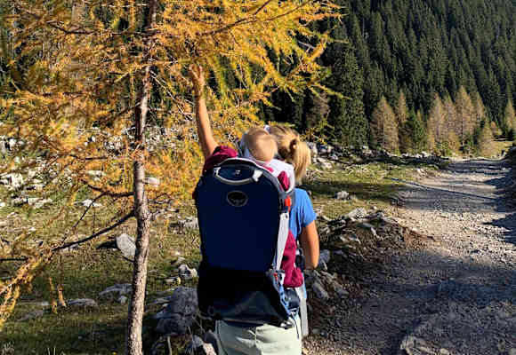 Herbst Wandern mit Kindern