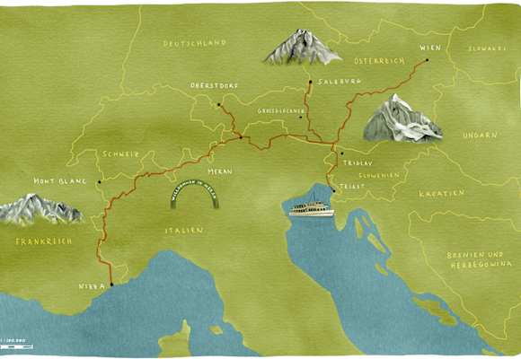 Alpenüberquerung