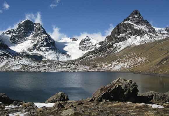 Die Feuerberge in der Cordillera Occidental