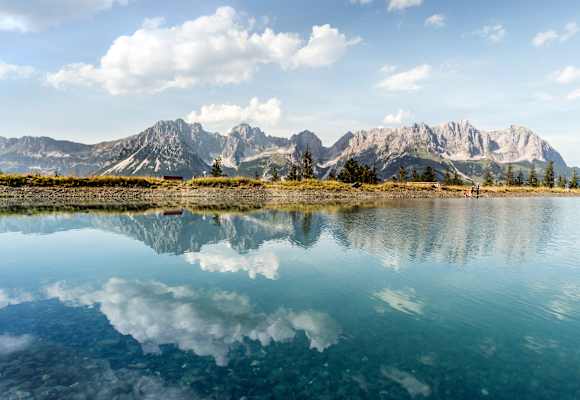 Astbergsee und Wilder Kaiser in Tirol