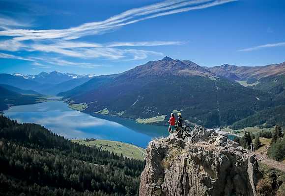 Just Be Mountainbike Bergwelten Reschensee Südtirol