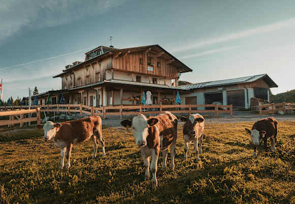 Das Straubinger Haus auf der Eggenalm