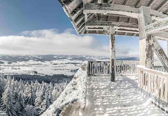 Alpenblick in der Ferienregion Böhmerwald
