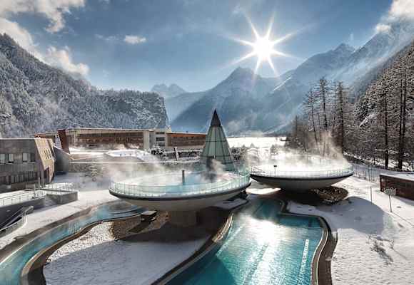 Das "World´s Best Mineral & Hot Spring Spa", zeigt wie der Winter sicher geht: Ganz privat und ohne Alltagstrubel.