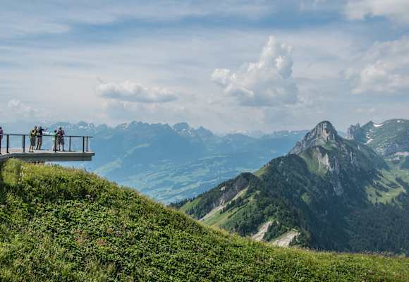 Aussicht vom Hohen Kasten