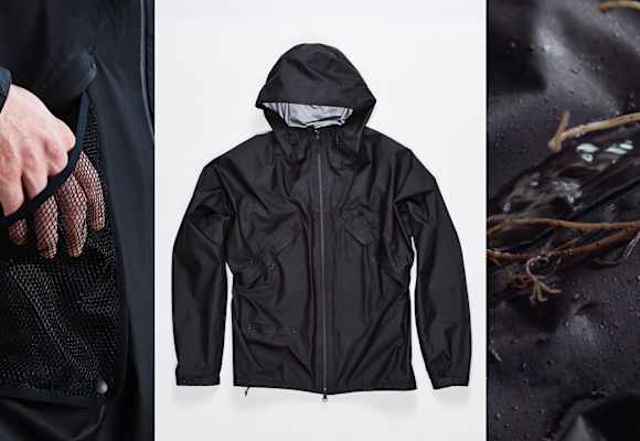 Goldwin PERTEX® SHIELDAIR Jacket – technische, minimalistische Bekleidung, die überzeugt.