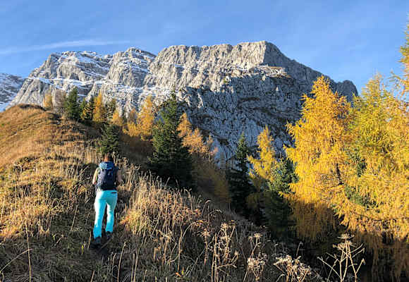 Feuerwerk der Farben – das Wandern im Herbst ist ein besonderes Erlebnis.