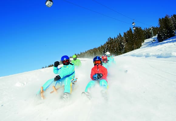 Schlitteln in Davos