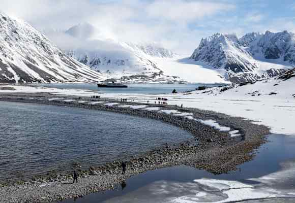 Magdalenafjord Spitzbergen