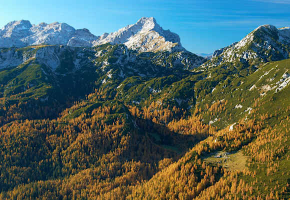 Dleskovec Plateau und Ojstrica, Steiner Alpen, Bergsteigerdorf Luče