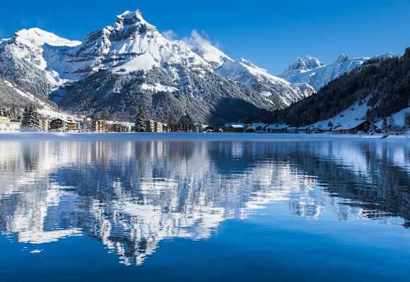 Das Winterparadies im Tal der Engel