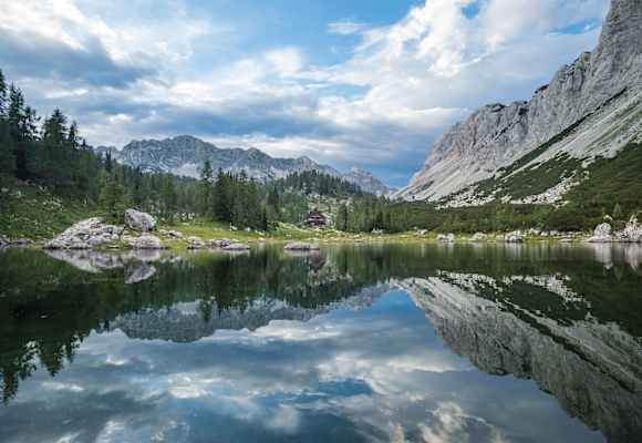 Über den Triglav Nationalpark spannt sich ein gewaltiges Netz von 9.000 Kilometern Wanderwegen.
