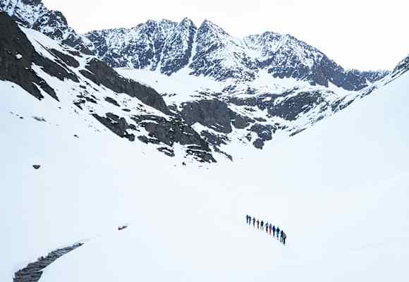 Seit 10 Jahren veranstaltet FISCHER das Skitouren-Event – die Fischer Transalp.