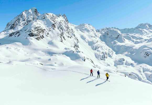 Ein Traum in Weiß - Skitouren in der Silvretta ausgehend von Galtür im Paznaun.