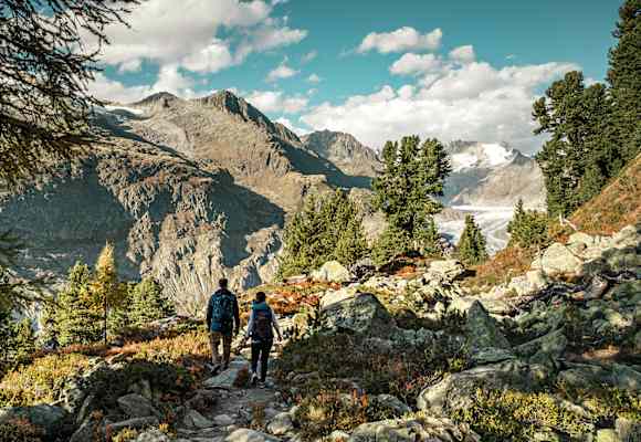 Auf der herrlichen Wanderung entlang des Bergkammes kommt man aus dem Schauen und Staunen kaum heraus.