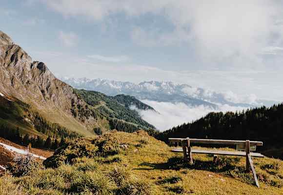Ernst Merkinger wandert Gastein Trail