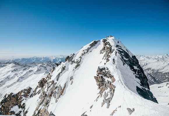 Gipfel der Hochalmspitze im Winter