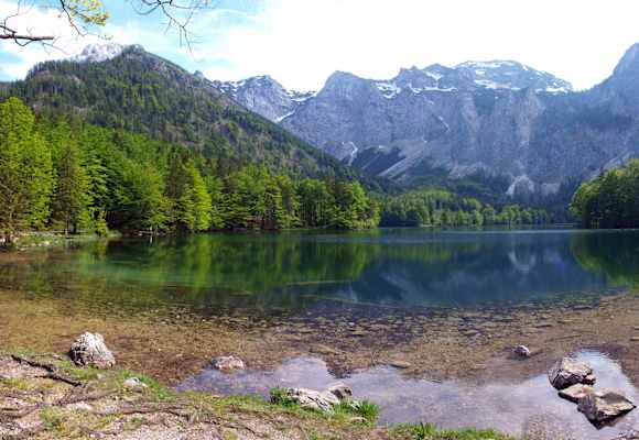 Der Langbathsee in Oberösterreich