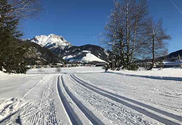 Bestens gespurte Loipen in Hochfilzen