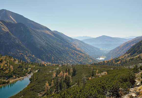 Die Steirische Krakau und ihre von Seen durchzogene Landschaft: Im Bild der Untere Wildenkarsee