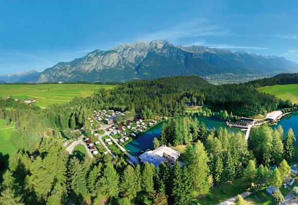Camping Ferienparadies Natterer See bei Innsbruck